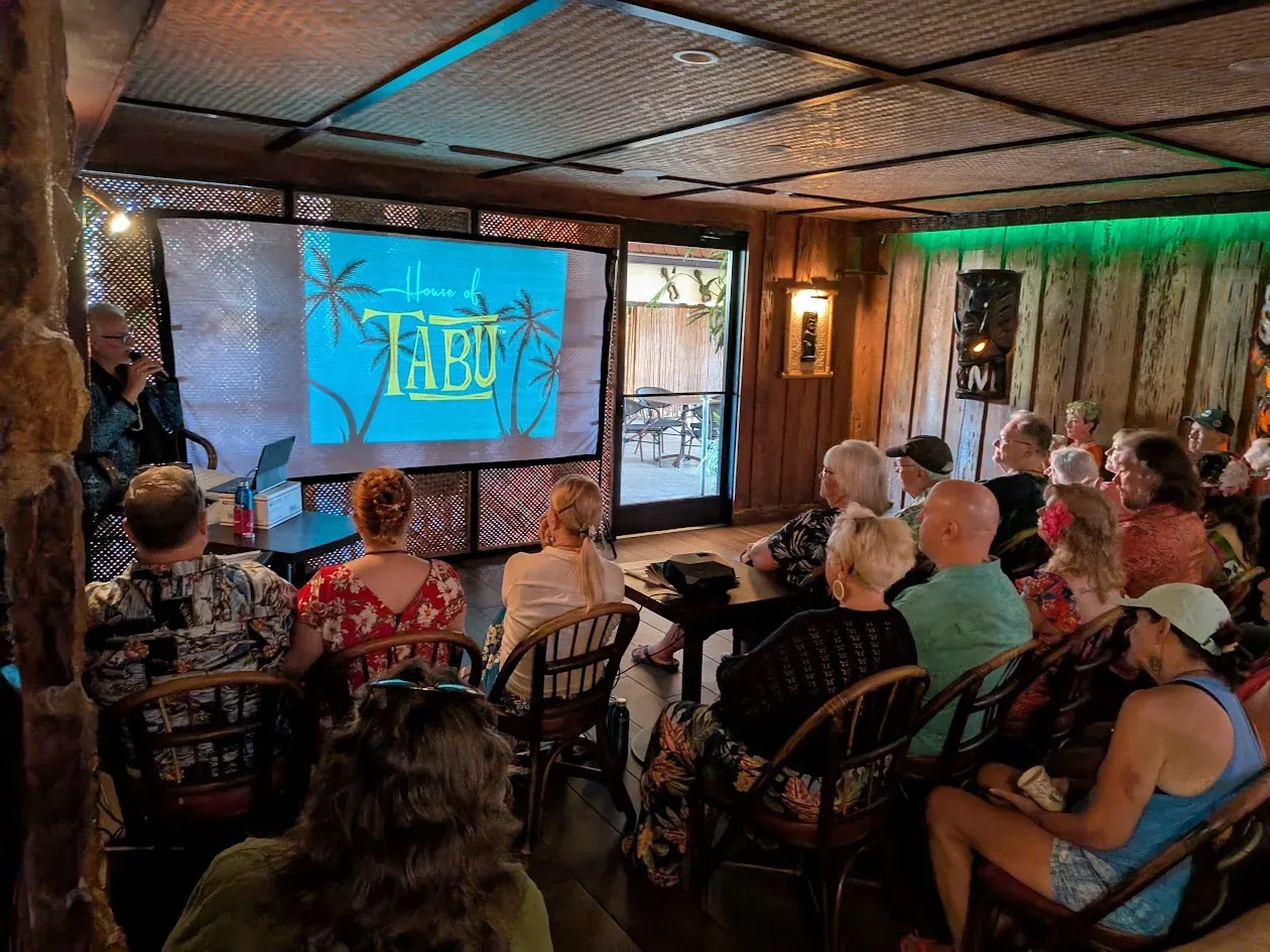 An educational seminar at Tiki Fever