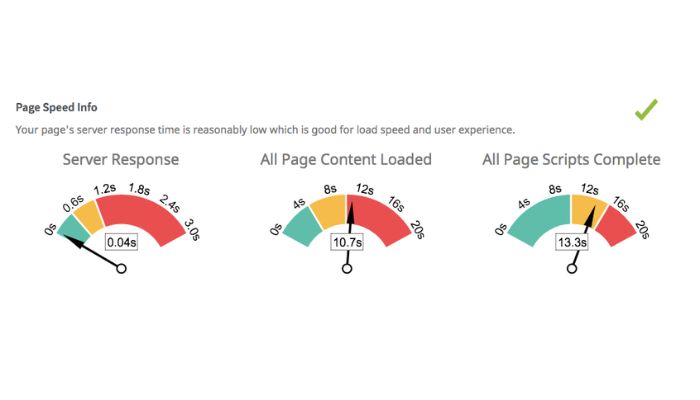 Page Speed Info