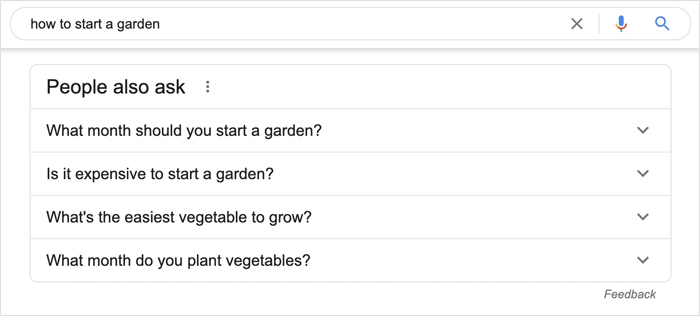 People Also Ask