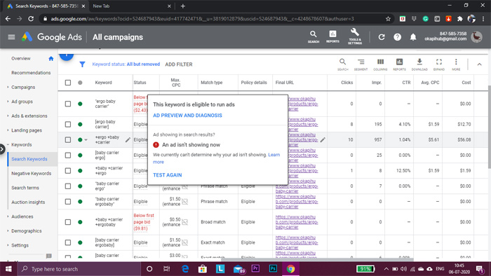 How To See Ineligible Clicks In Your Google Ads Account