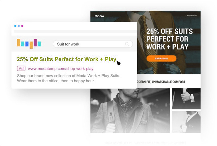 Dynamic Landing Page