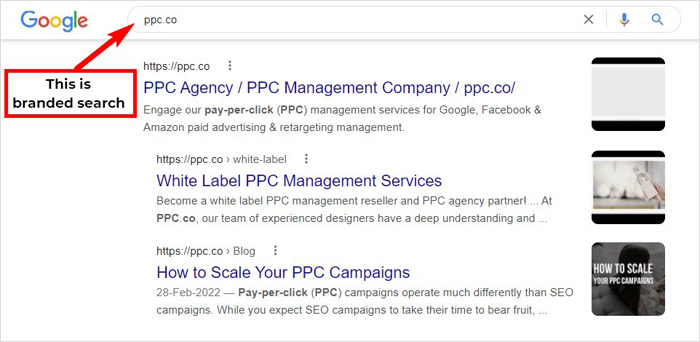 Branded Search