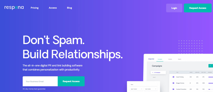 Responsa - Digital PR and Link Building Software
