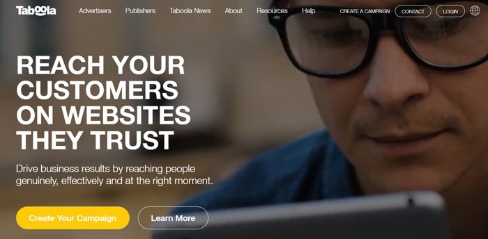 Taboola PPC Ad Network