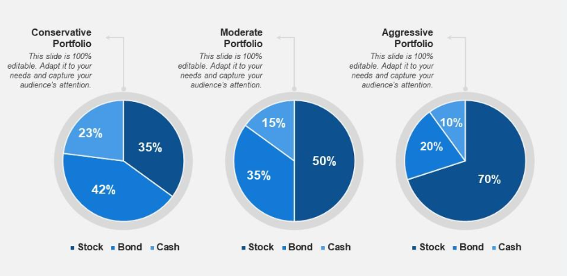 stock, bonds, cash, allocation 