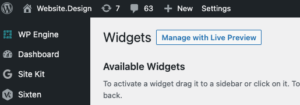 Plugins WordPress widgets