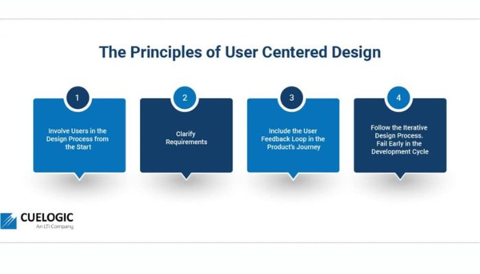 Principles of user centered design