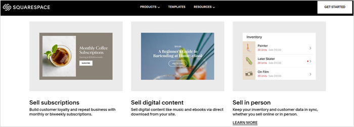 Squarespace Support for digital products