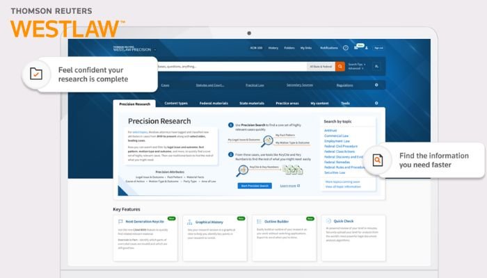 Westlaw's research features