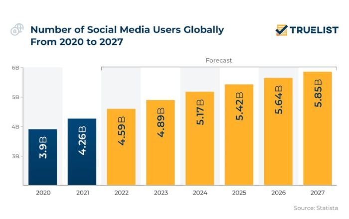 users as part of Social Media marketing