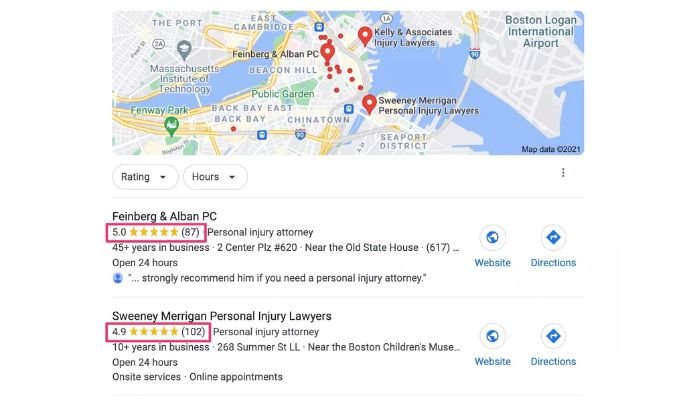 Online search for attorneys and looking out for the reviews