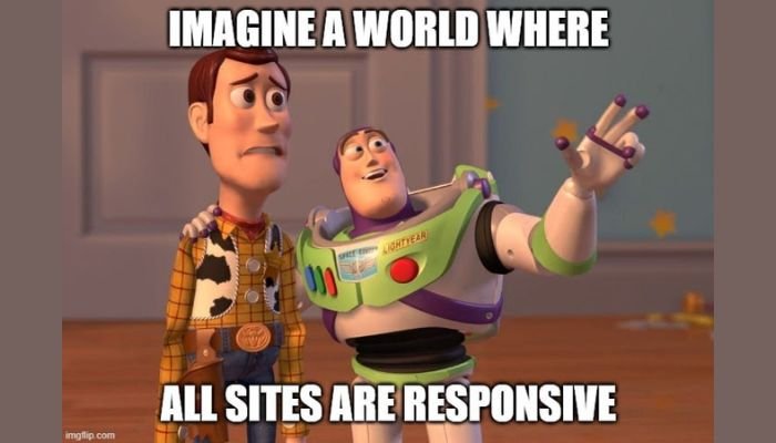 Responsive website is the ideal