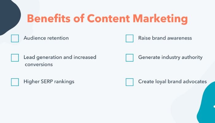 Benefits of content marketing