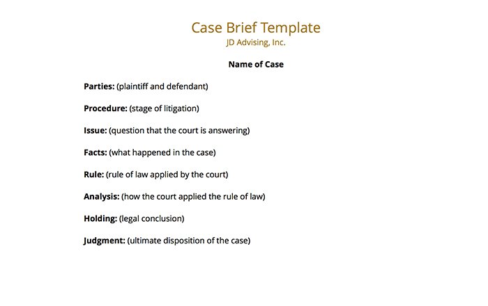 Writing a Winning Brief Significance and Benefits