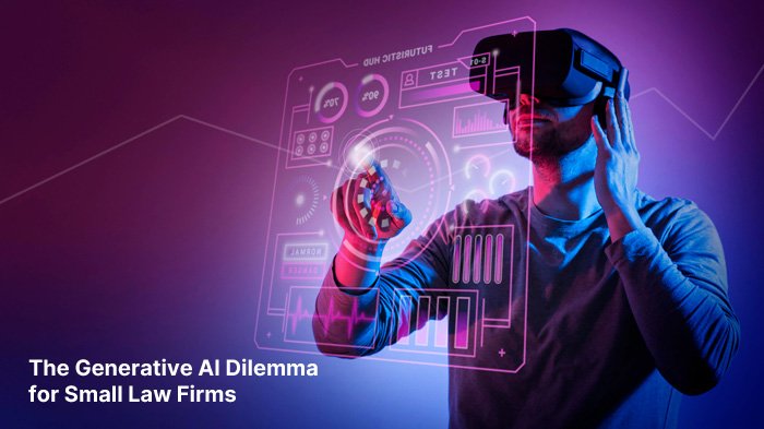 The Generative AI Dilemma for Small Law Firms