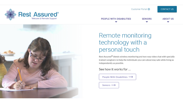 Example of a well designed website with accessibility compliance Accessibility