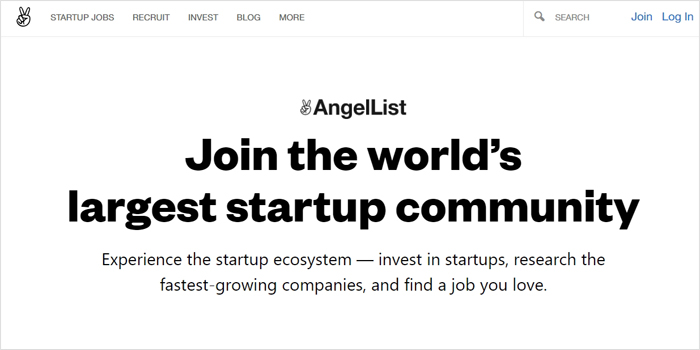 AngelList - software engineer job boards & web developer job boards