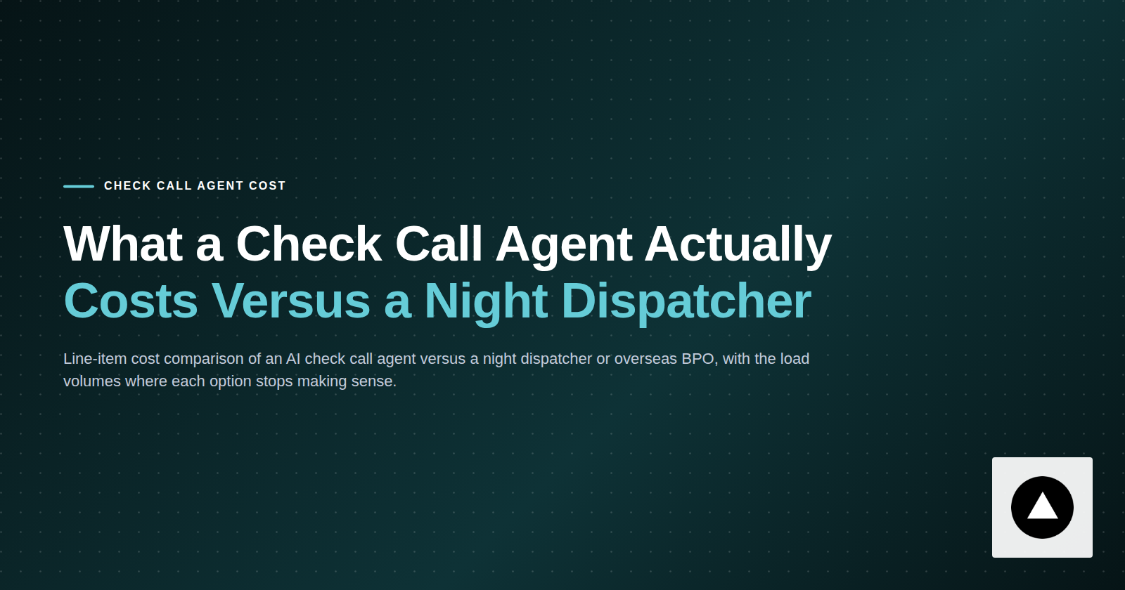 An empty brokerage night dispatch desk lit by a single lamp with three phones and a wall clock reading 2:40 AM.