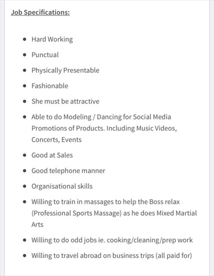 Excessive Requirements