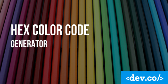 Hex Color Code Generator — featured image
