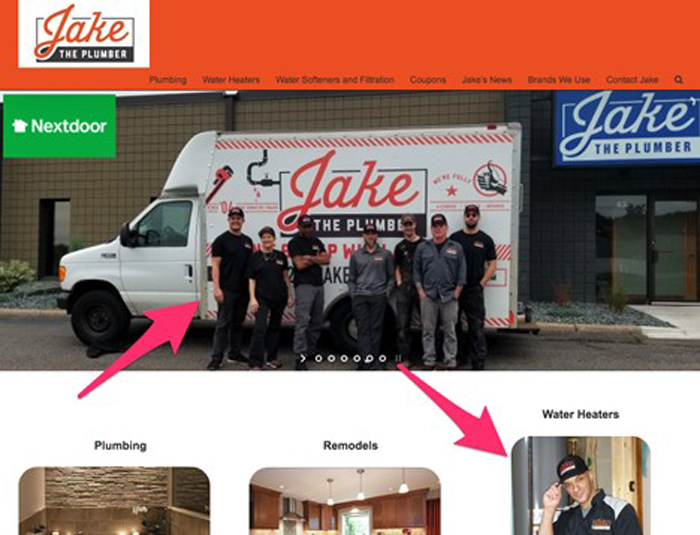 Jack The Plumber Website Images