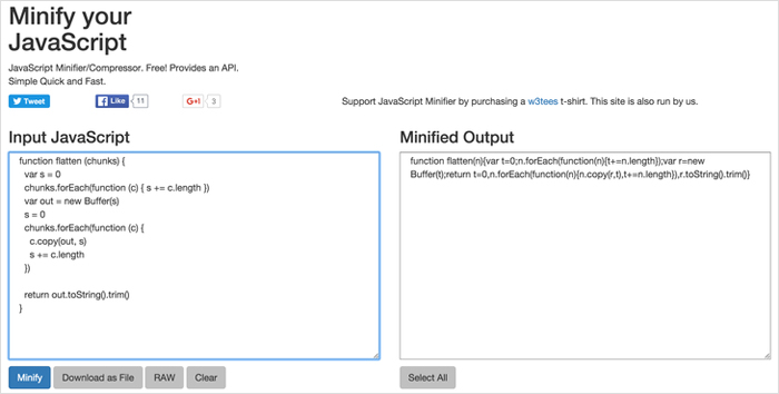 Javascript Minification Pros and Cons
