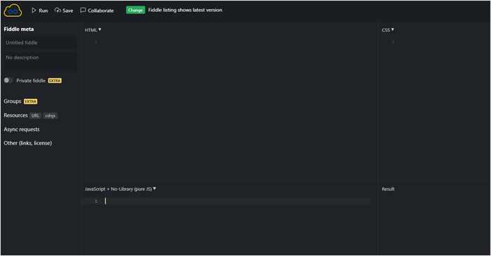 JSFiddle