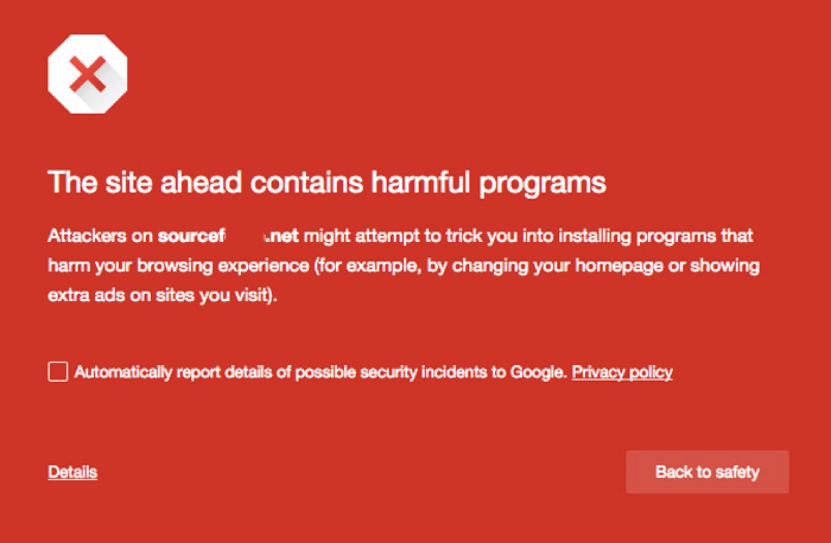 Malicious or dangerous software
