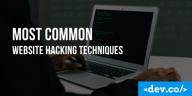 Most Common Website Hacking Techniques — featured image