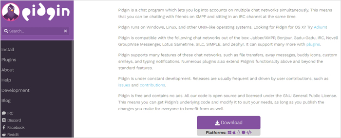 Pidgin (instant messaging)