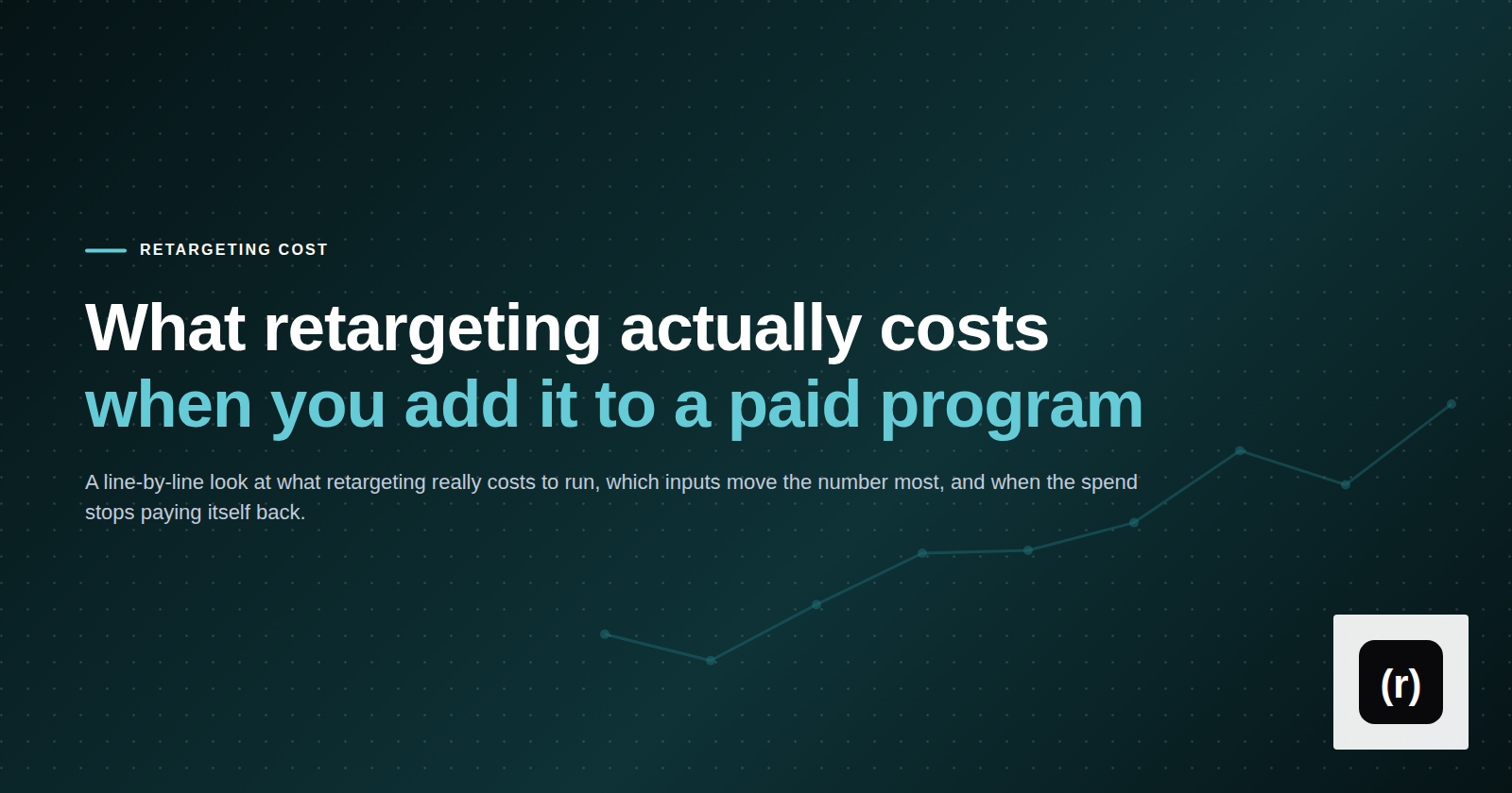 A balance weighing coins against a magnifying glass, representing pricing versus scrutiny in retargeting budgets.