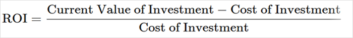 ROI Formula