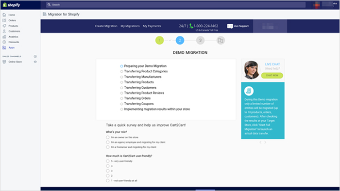 Shopify Migration