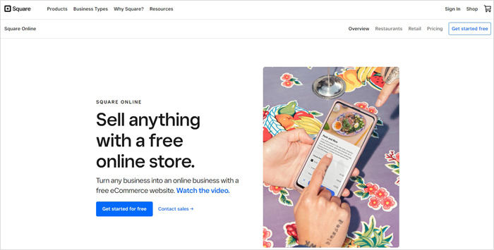 Square Online Store