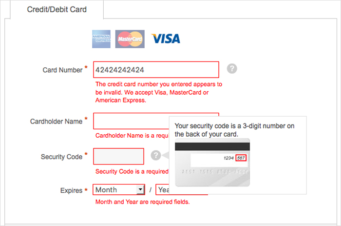 Use Microcopy When Errors Arise